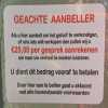 Geachte aanbeller